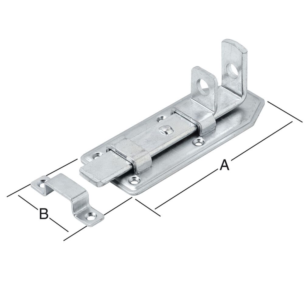 Renniloka læsanleg 160mm Vormann