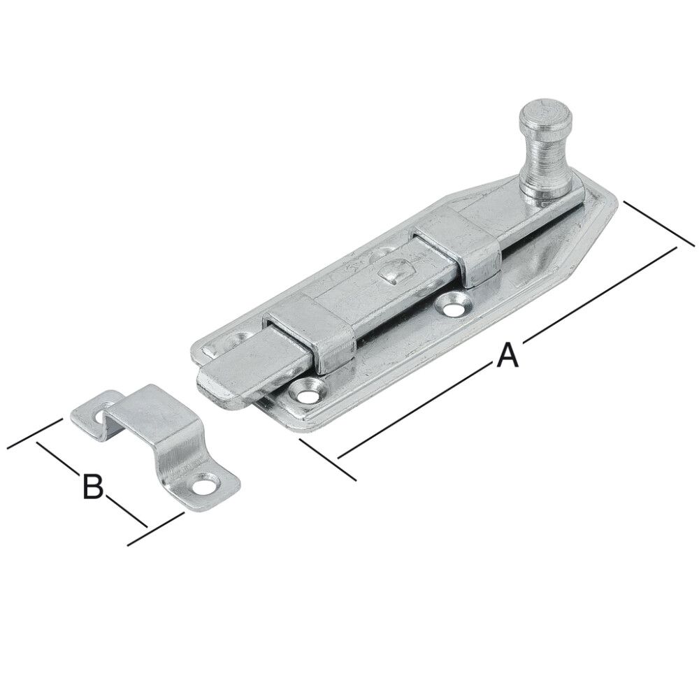 Renniloka 60x25mm Vormann galv.