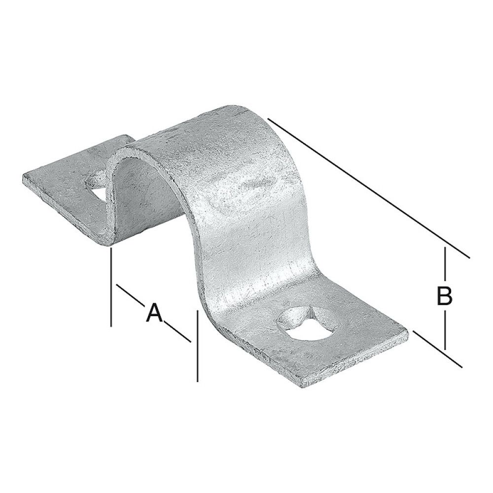 Blik fyrir dragloku 18x20mm Vormann galv.