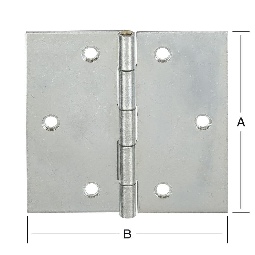 Löm 100x100mm Vormann galv.