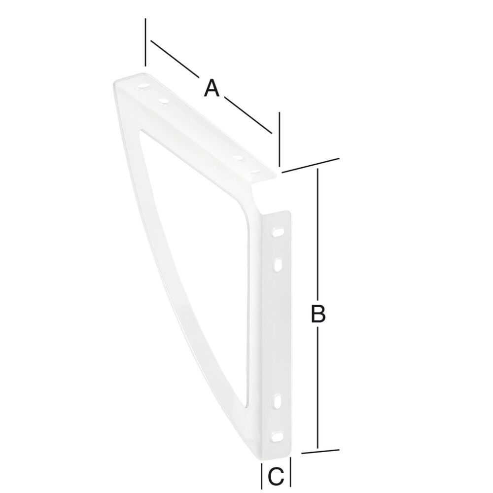 Hilluberi 200x200x24mm Vormann system hvítur