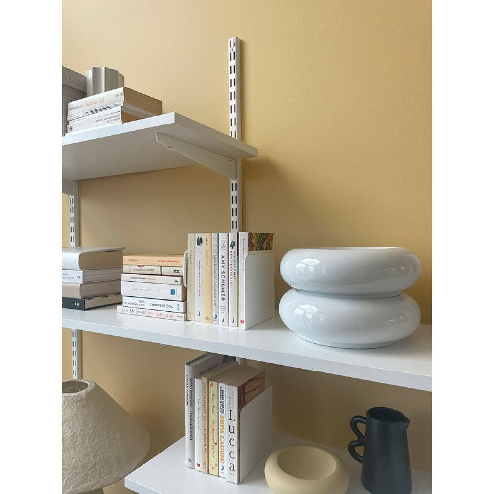 Hilluvinkill tvöfaldur Elfa 22cm hvítur