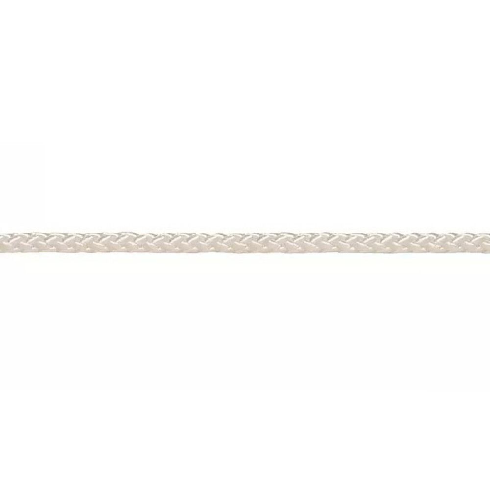 Múrsnúra PA hvít fléttuð 6mm