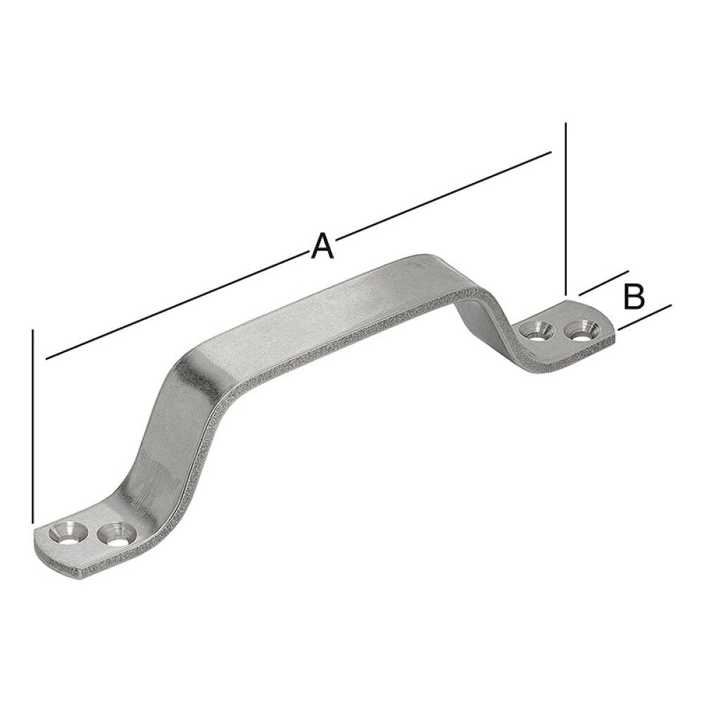 Halda 160x20mm Vormann ryðfrí