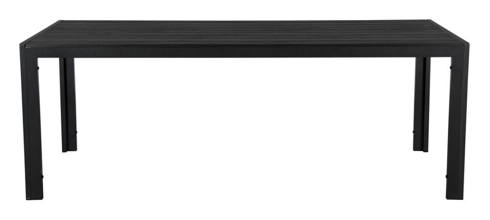 Garðborð 205x90x75 cm Sunfun Bordeaux svart