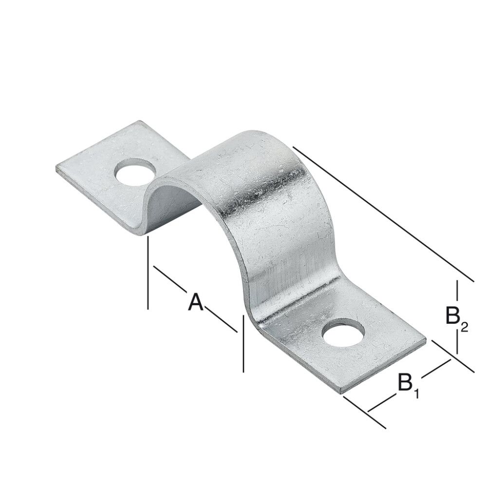 Blik fyrir dragloku 1/2" Vormann galv.