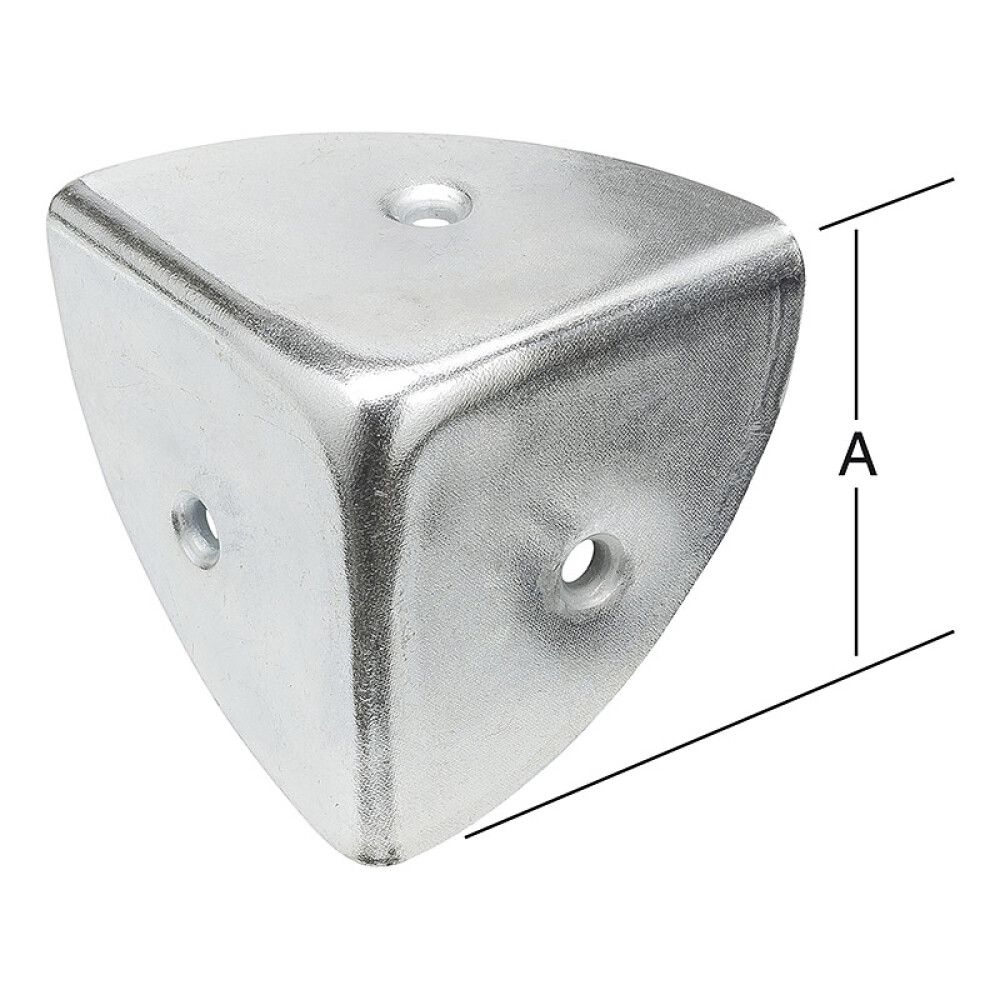 Horn á kassa 45mm Vormann galv.