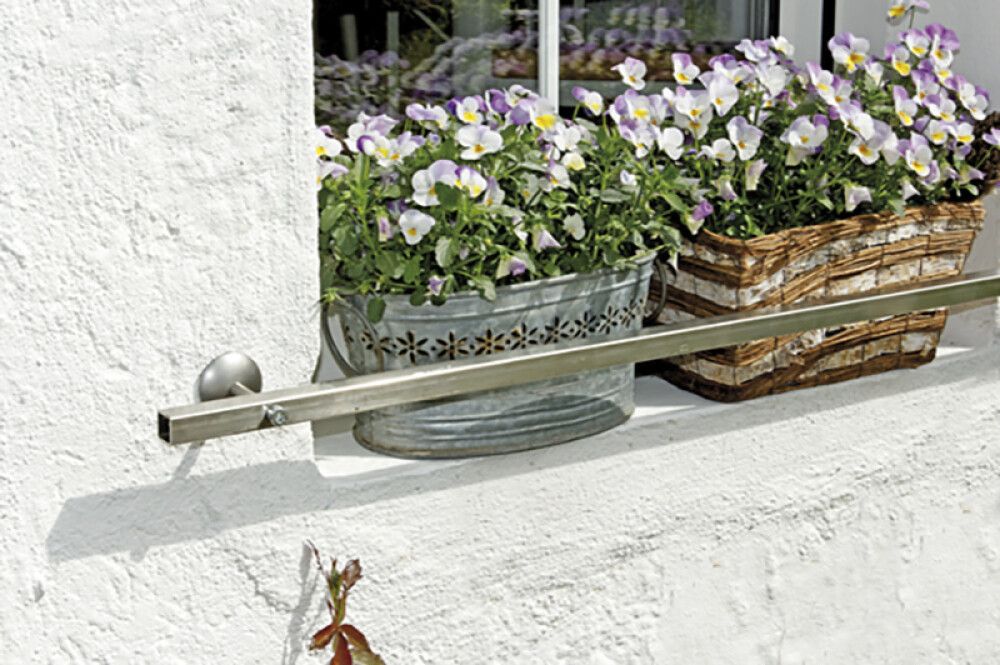 Prófílrör 15x15x1,5 mm 1 m ryðfrítt A2