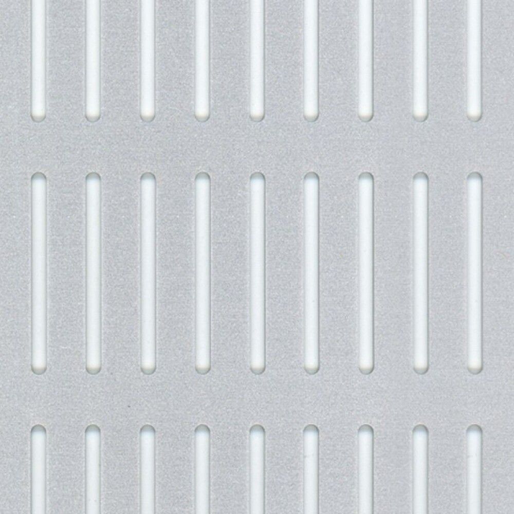 Gataplata ál 250x500x0,8 mm ílöng göt