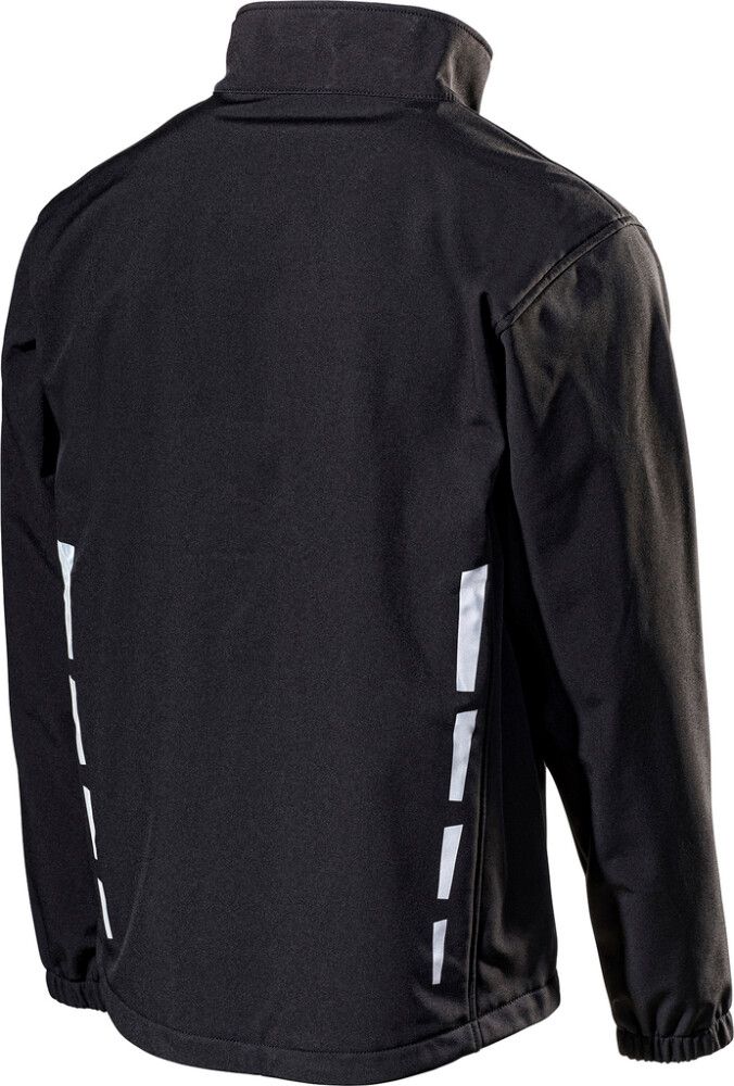 Jakki Softshell str. S svartur 554P