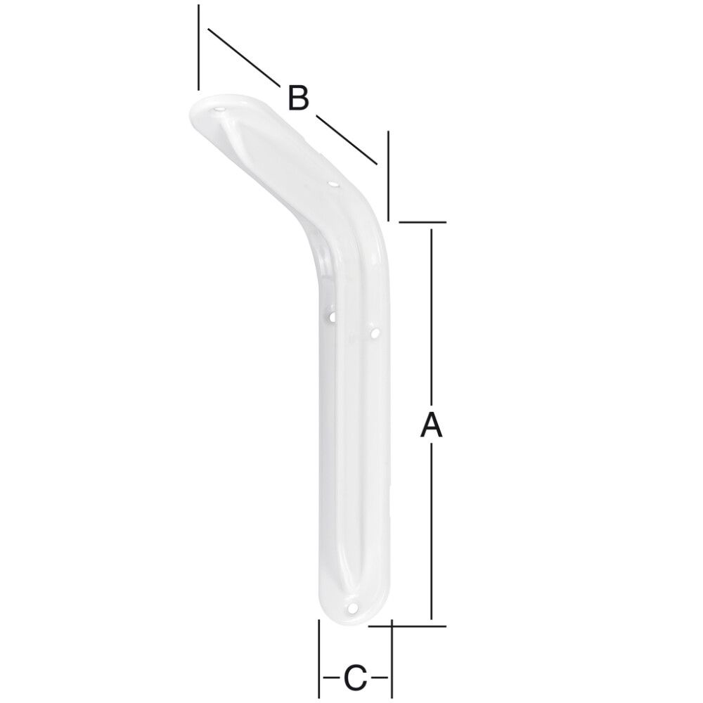 Hilluberi 195x135x36mm Vormann Format hvítur