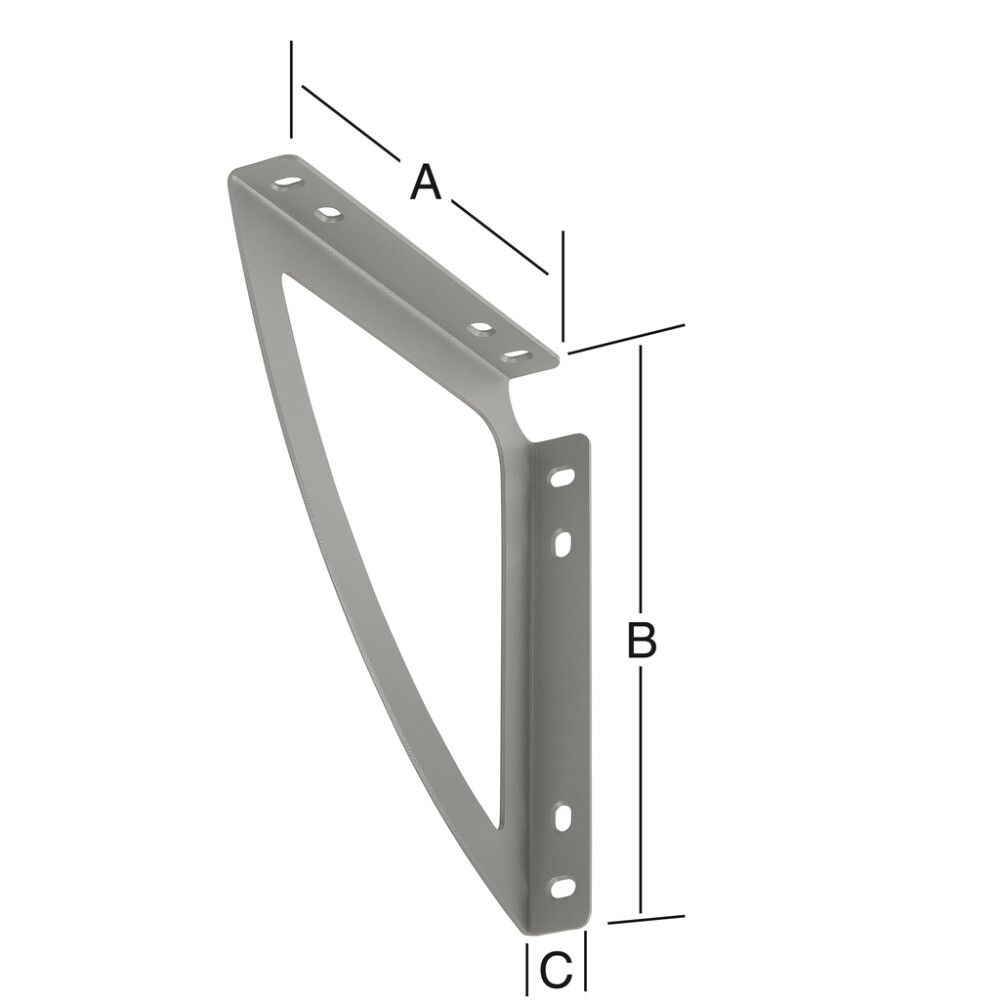 Hilluberi 200x200mm Vormann System grár