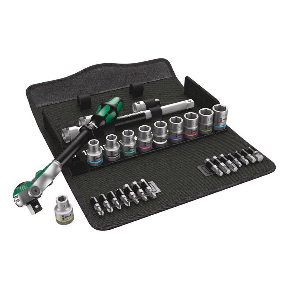 Toppasett 1/2" Wera 28 hlutir