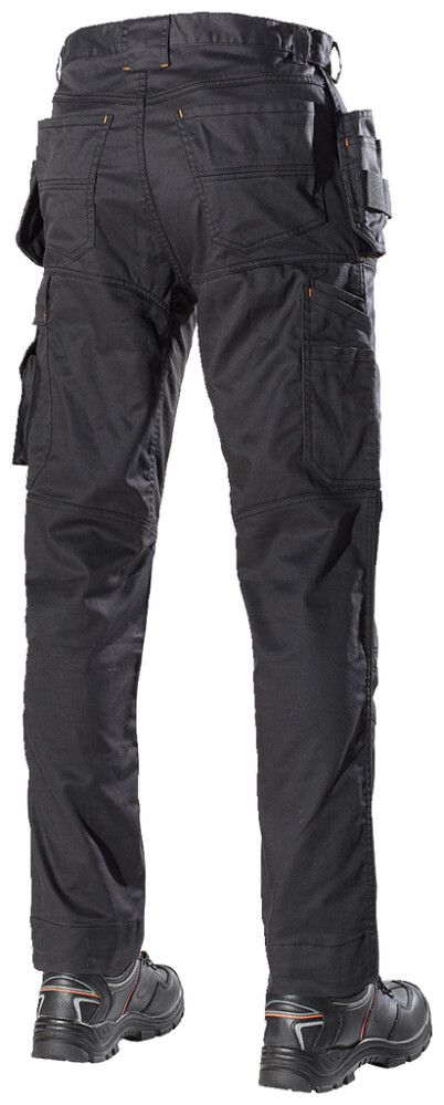 Vinnubuxur str. 54 svartar 1090PB