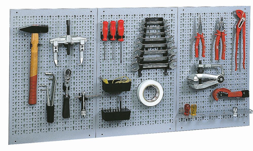 Veggplata fyrir verkfæri 120x60cm Küpper