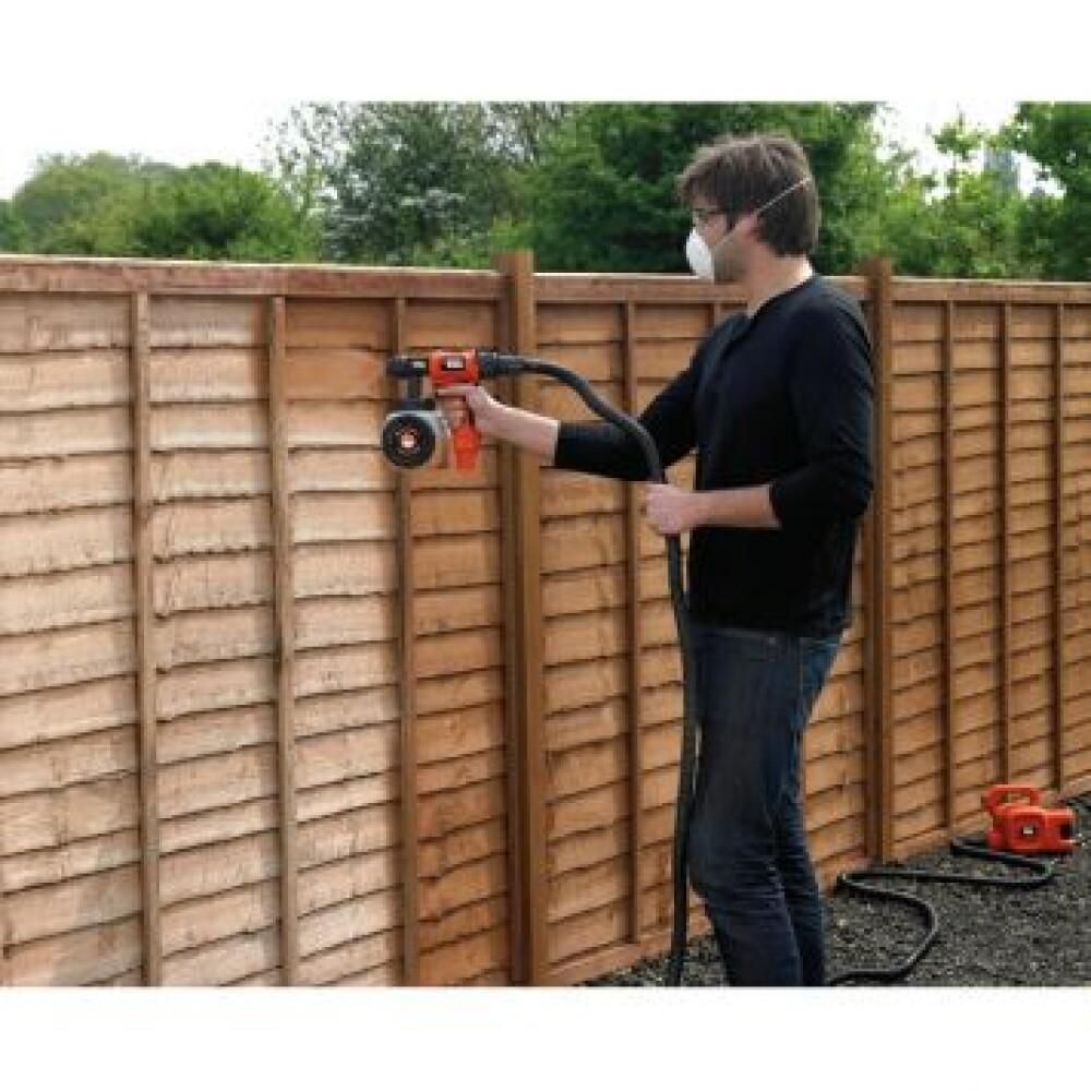 Málningarsprauta 450W Black & Decker HVLP400-QS