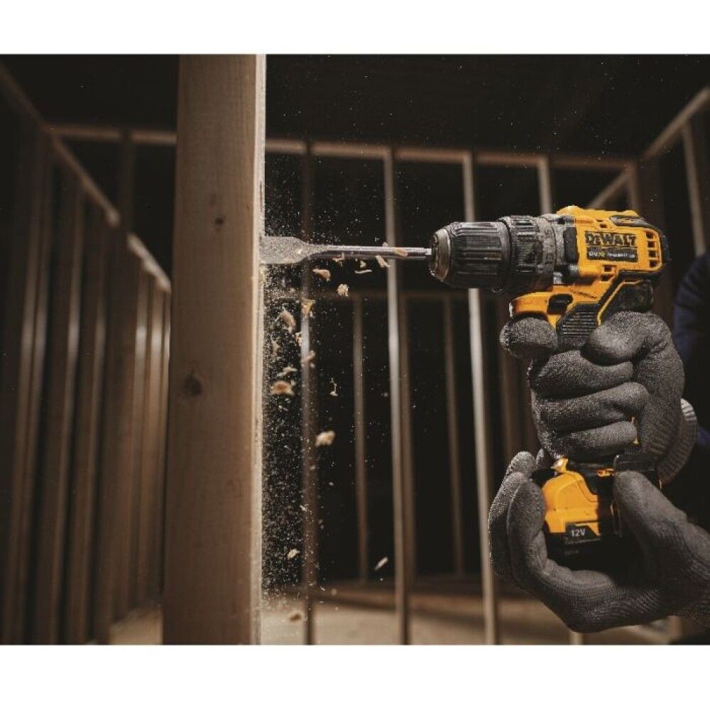 Borvél 12V XR m/2x2,0Ah rafhlöðum og hleðslutæki DeWALT