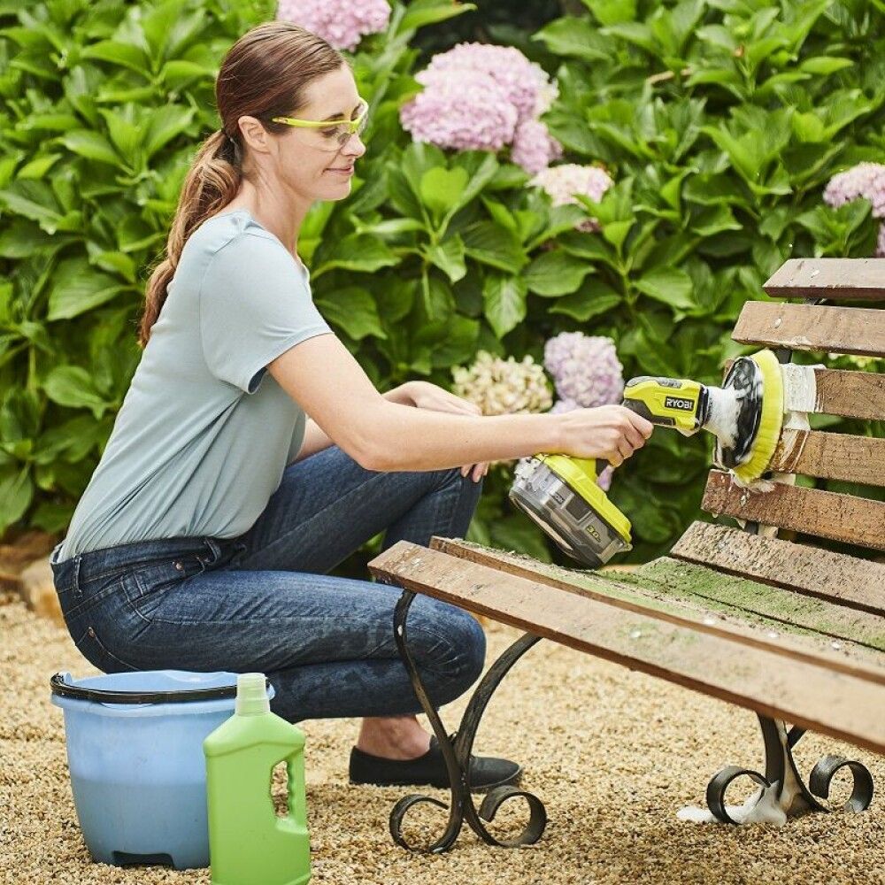 Hreingerningarbursti 18V Ryobi One+ R18CPS-0