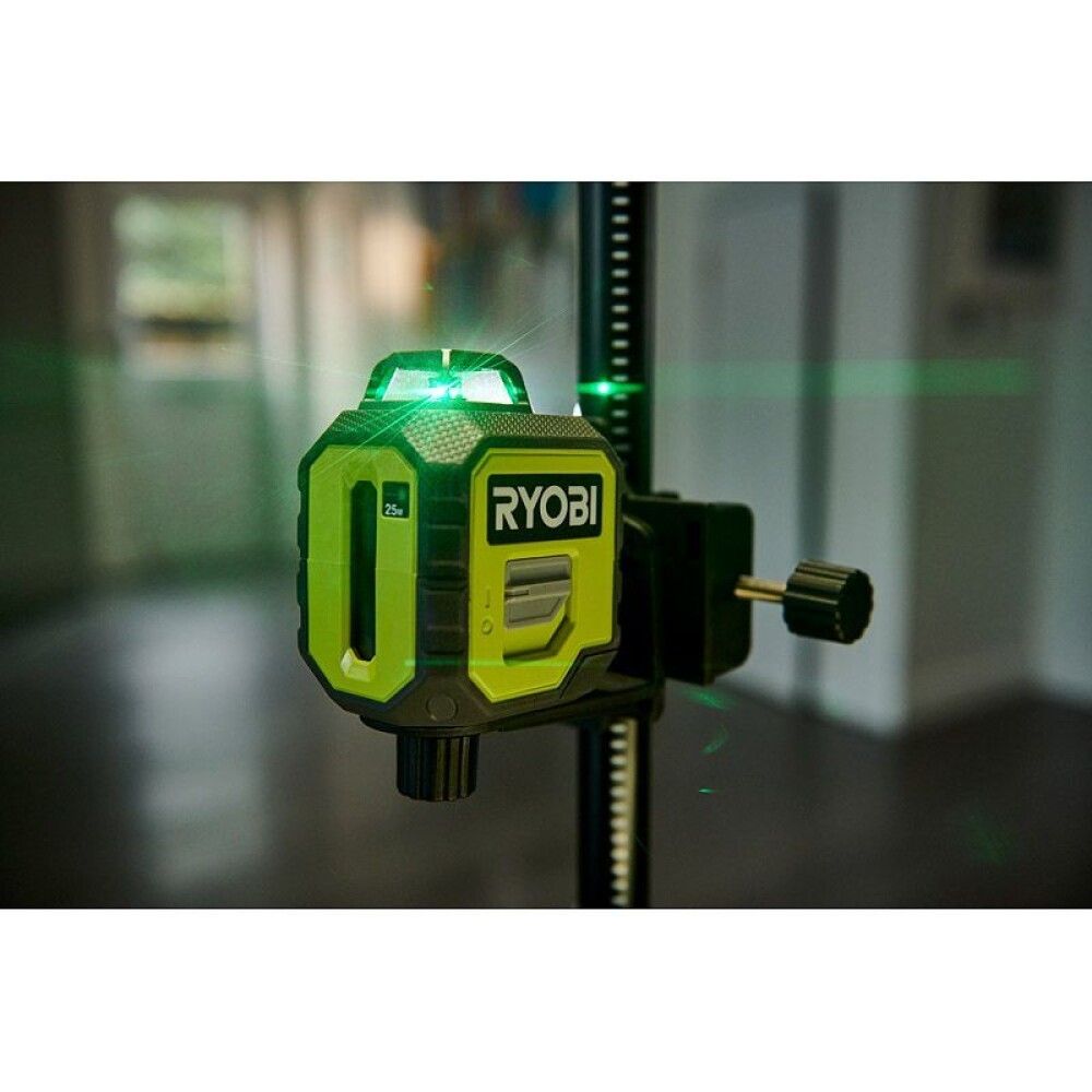 Línulaser Kross 360° Grænn Ryobi RB360GLL