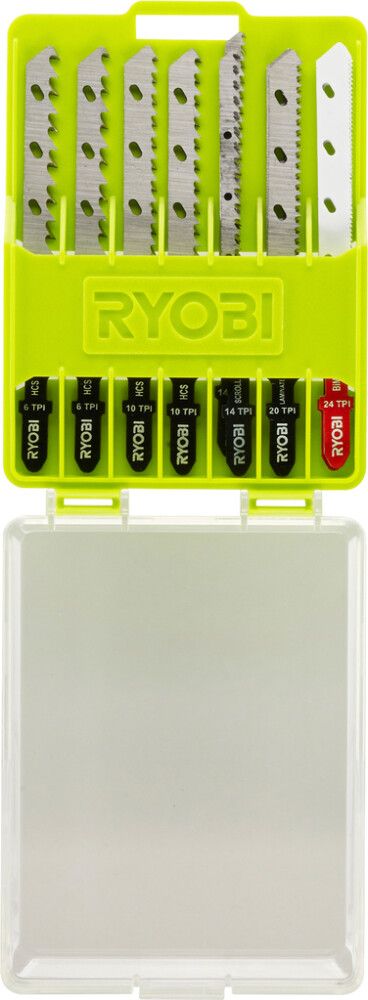 Stingsagarblöð sett Ryobi RAK10JSBWM