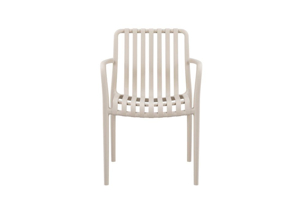 Garðstóll Lea plast Sunfun beis