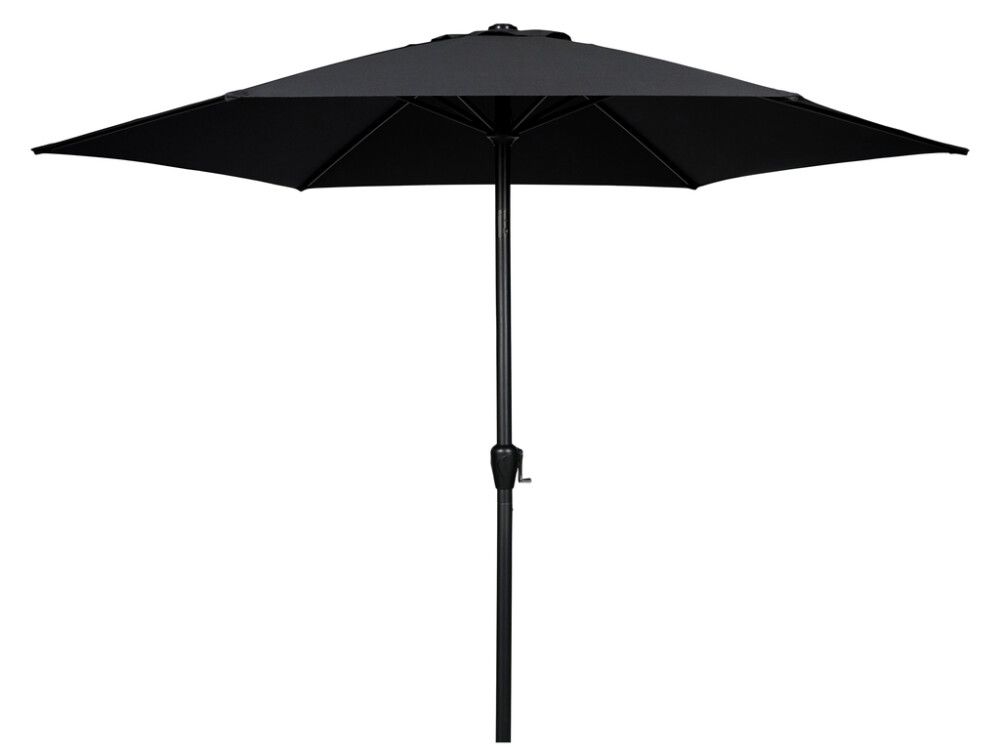 Sólhlíf Eva með sveif og halla Ø300cm Sunfun svört