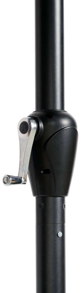 Sólhlíf Eva með sveif og halla Ø300cm Sunfun svört/grá