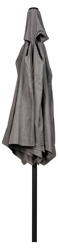 Sólhlíf Eva með sveif og halla Ø300cm Sunfun svört/grá