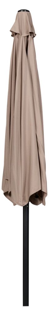 Sólhlíf Eva með sveif og halla Ø300cm Sunfun svört/taupe