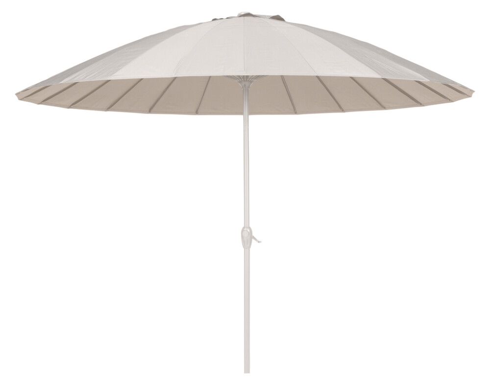 Sólhlíf Eva með sveif og halla Ø270cm Sunfun hvít/grá