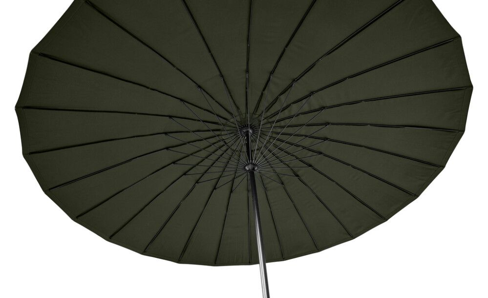 Sólhlíf Eva með sveif og halla Ø270cm Sunfun svört/græn