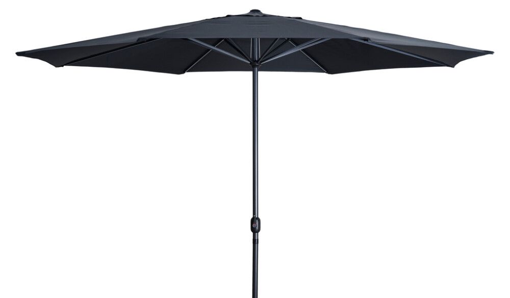 Sólhlíf með sveif Ø400cm Sunfun svört