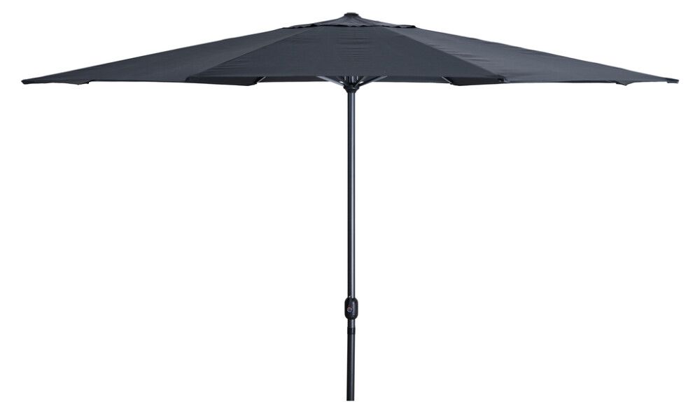 Sólhlíf með sveif Ø400cm Sunfun svört