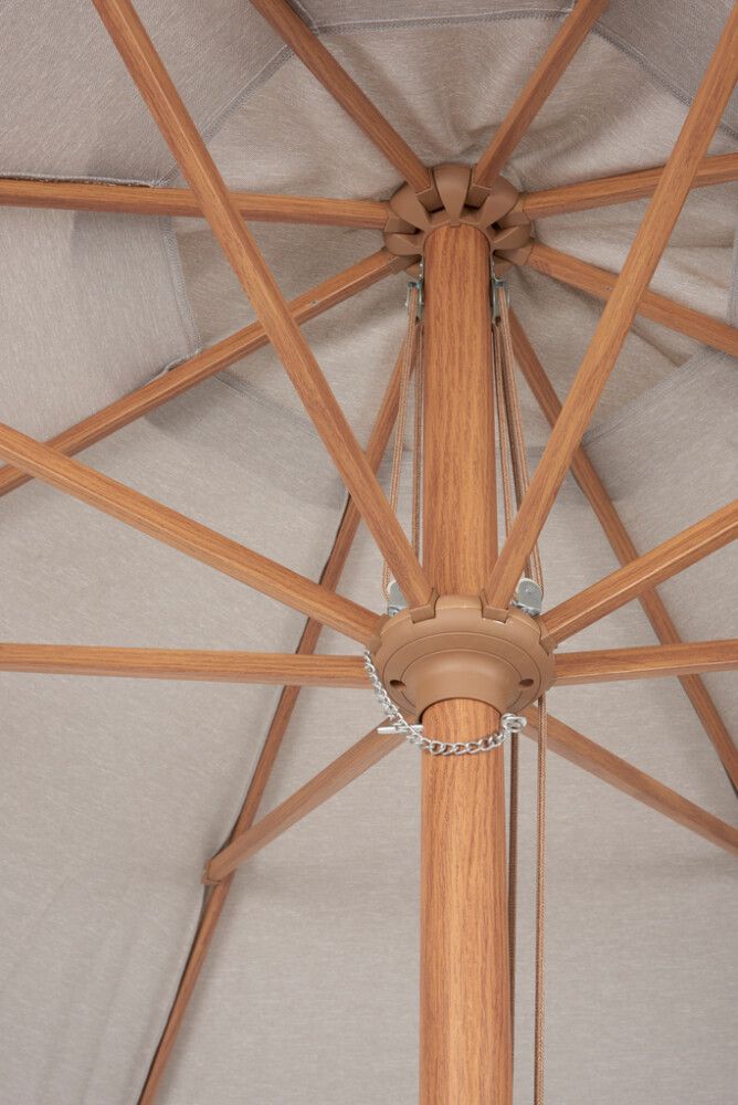 Sólhlíf Eva með snúru Ø350cm Sunfun beis