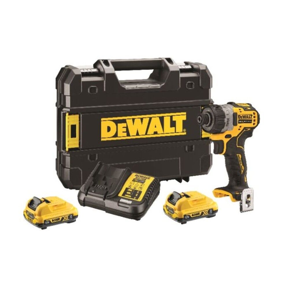 Skrúfvél 12V XR 2x2,0Ah DeWALT