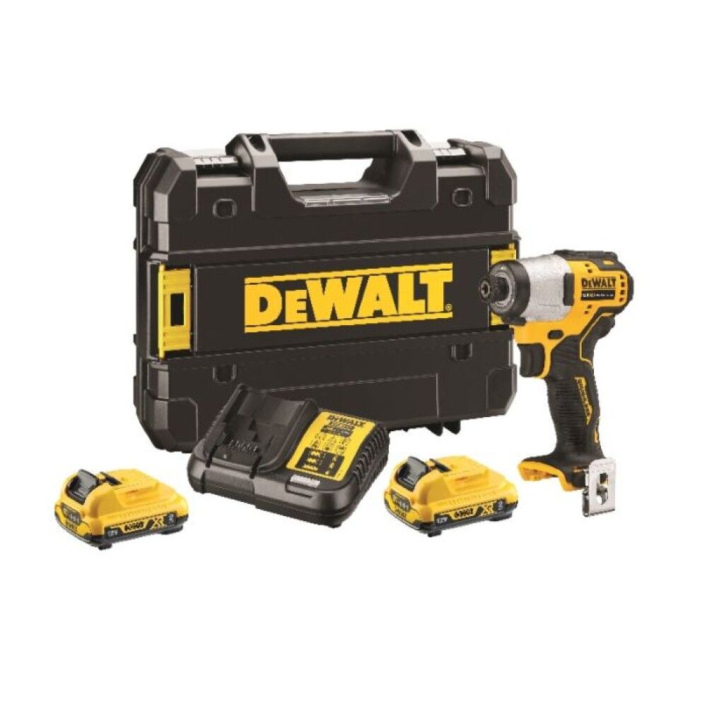 Skrúfvél 12V XR 2x2,0Ah DeWALT