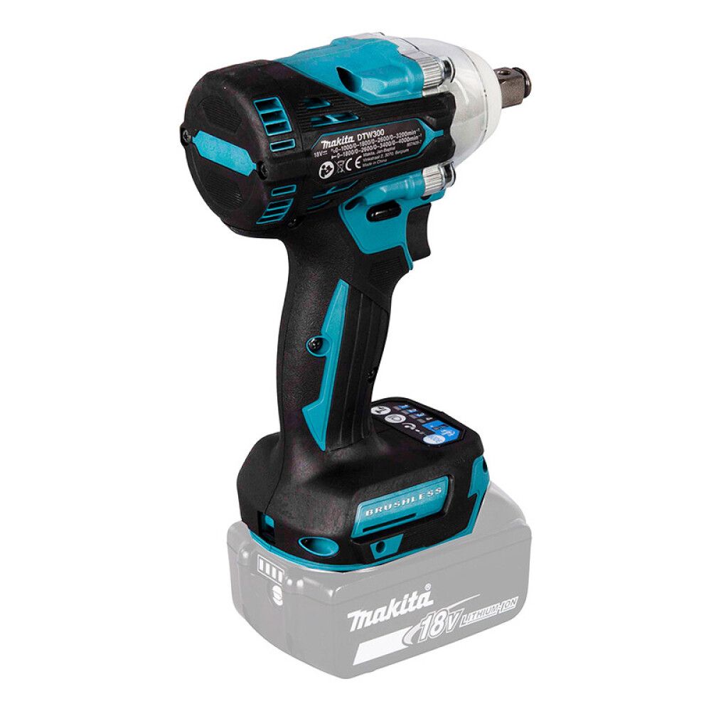 Herslulykill 330nm 18V Makita stök vél DTW300Z
