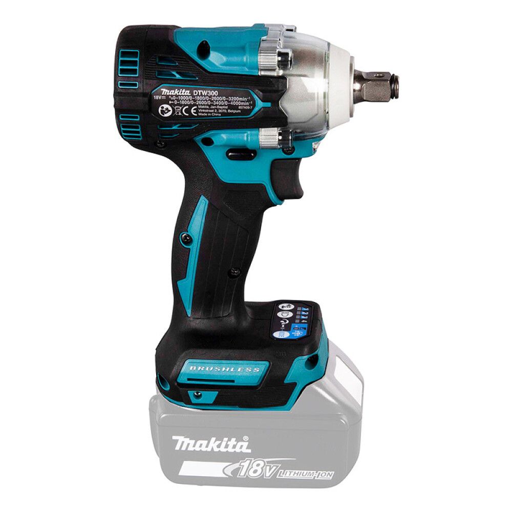 Herslulykill 330nm 18V Makita stök vél DTW300Z