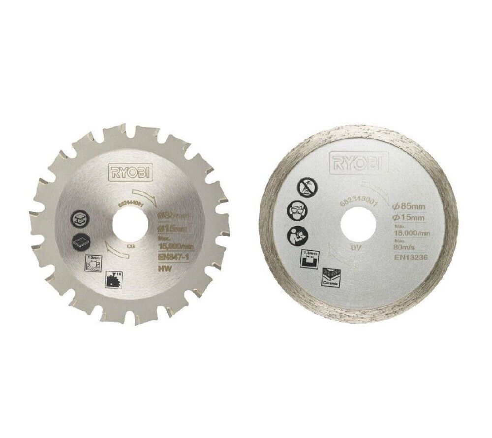 Hjólsagarblöð 85x15mm Ryobi RAKMM202K