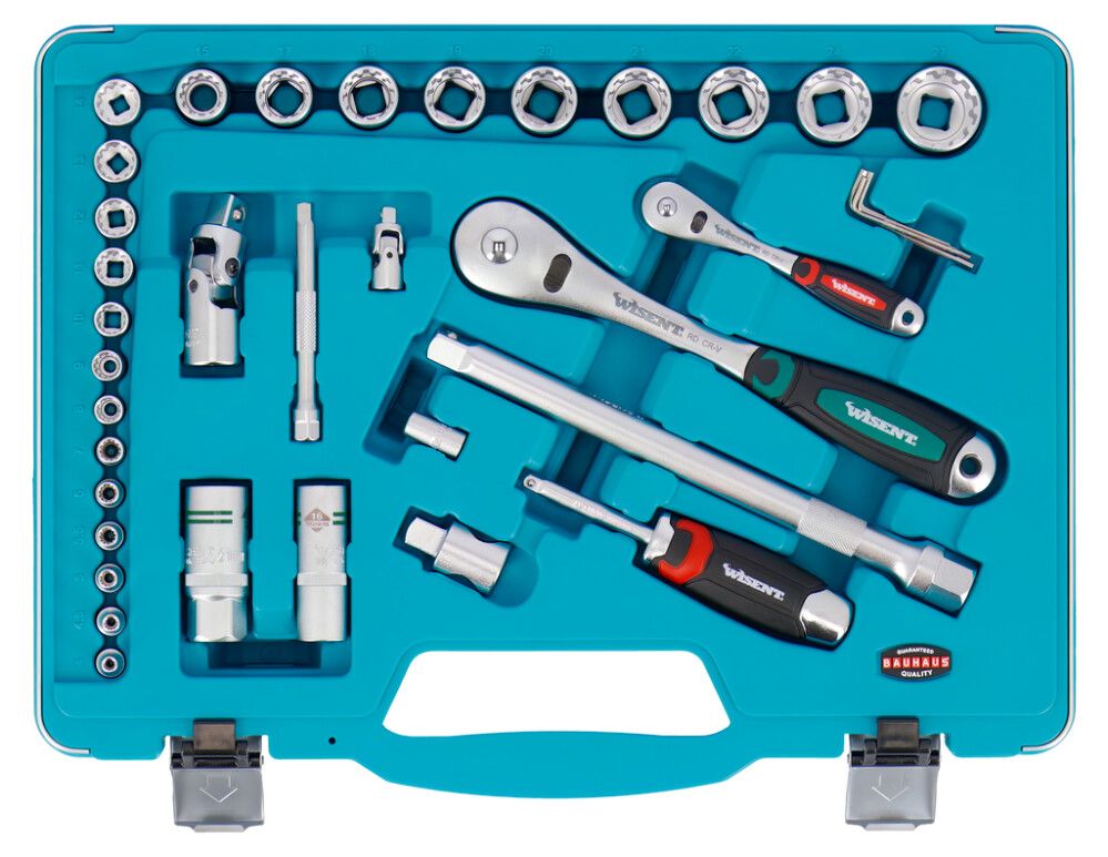 Topplykklasett 1/2" 71 hlutir Wisent WSPL