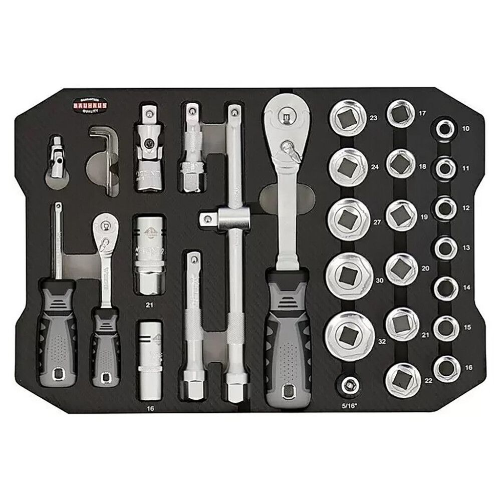 Topplyklasett 1/2" Winsent WIL 90stk 