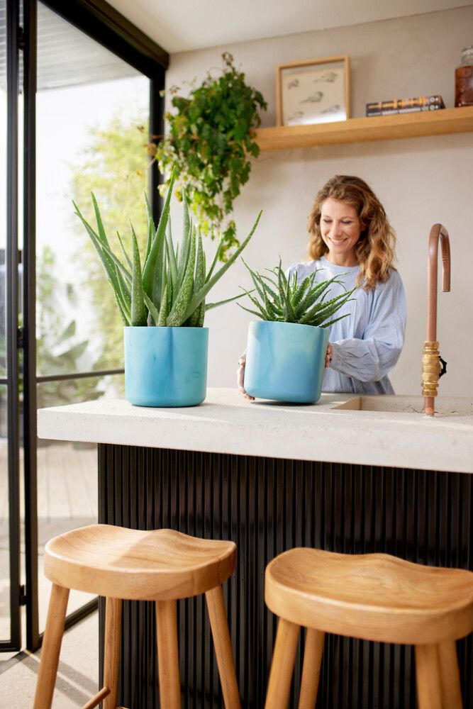 Blómapottur Ocean Ø18cm Elho blár