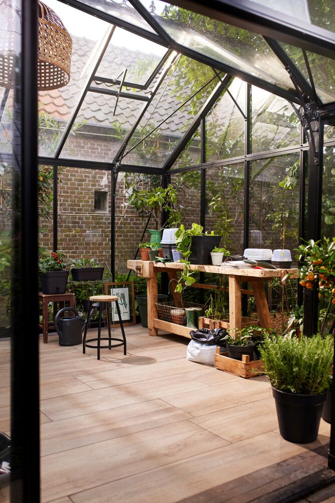 Gróðurbakki Green Basics 32cm svartur