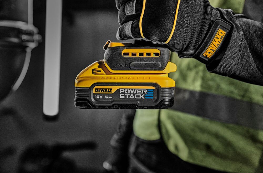 Rafhlaða 2 stk 18V XR 5Ah DeWALT Powerstack DCBP518H2-XJ