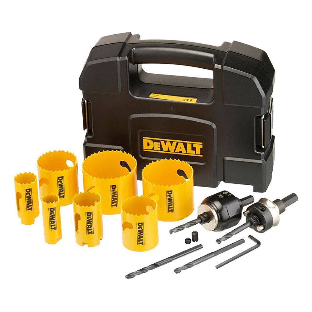 Dósaborasett 11stk DT90353-QZ DeWALT