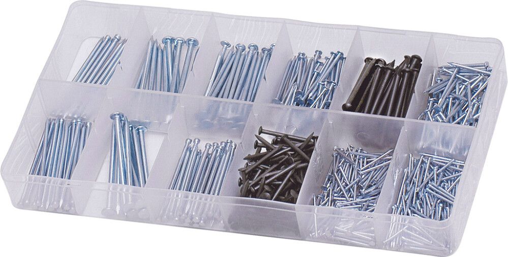 Naglar ýmsar stærðir 580 stk