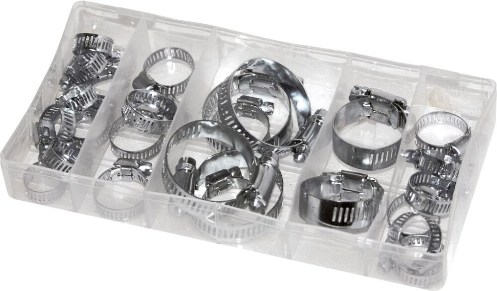 Hosuklemmur ýmsar stærðir 26 stk