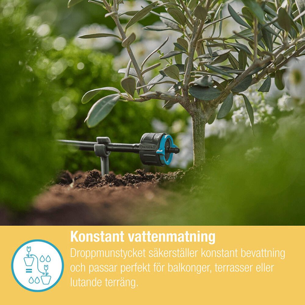 Micro-Drip dropari 5stk 1-8L/klst 4.6mm 3/16" Gardena