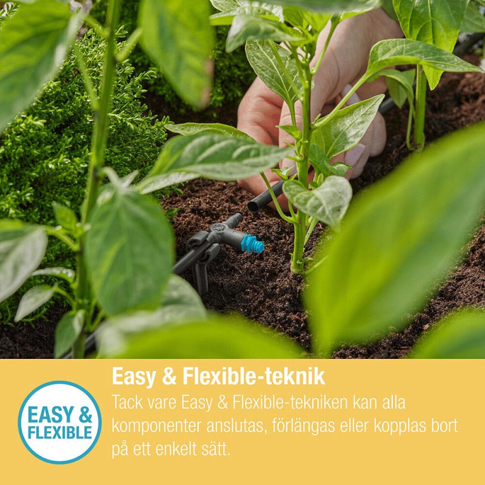 Micro-Drip dropari 10stk 2L/klst 4.6mm 3/16" Gardena