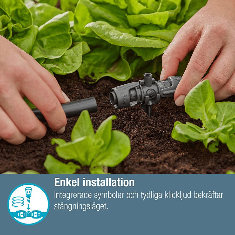 Micro-Drip T-stykki fyrir úðara 5stk 13mm 1/2" Gardena